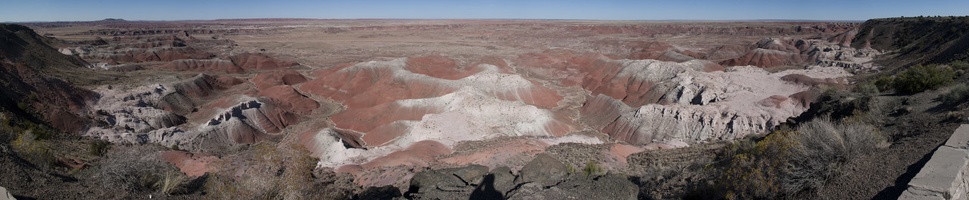 317-2898--2919 Painted Desert Panorama Chinde Point